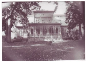 Palais Marchet Frontansicht damals Baden in kultur